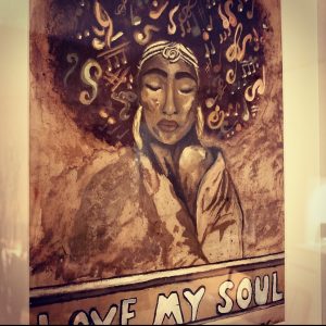 julia-nissimoff-art-love-my-soul-21x30cm-oil/coffee-on-canvas-abstract-painting