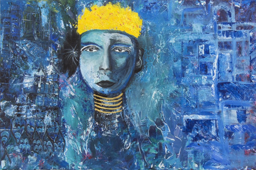 julia-nissimoff-blue-prince-92x60cm-acrylic-on-canvas-abstract-painting