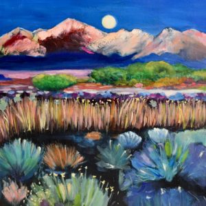 "Pink Mountains" Original